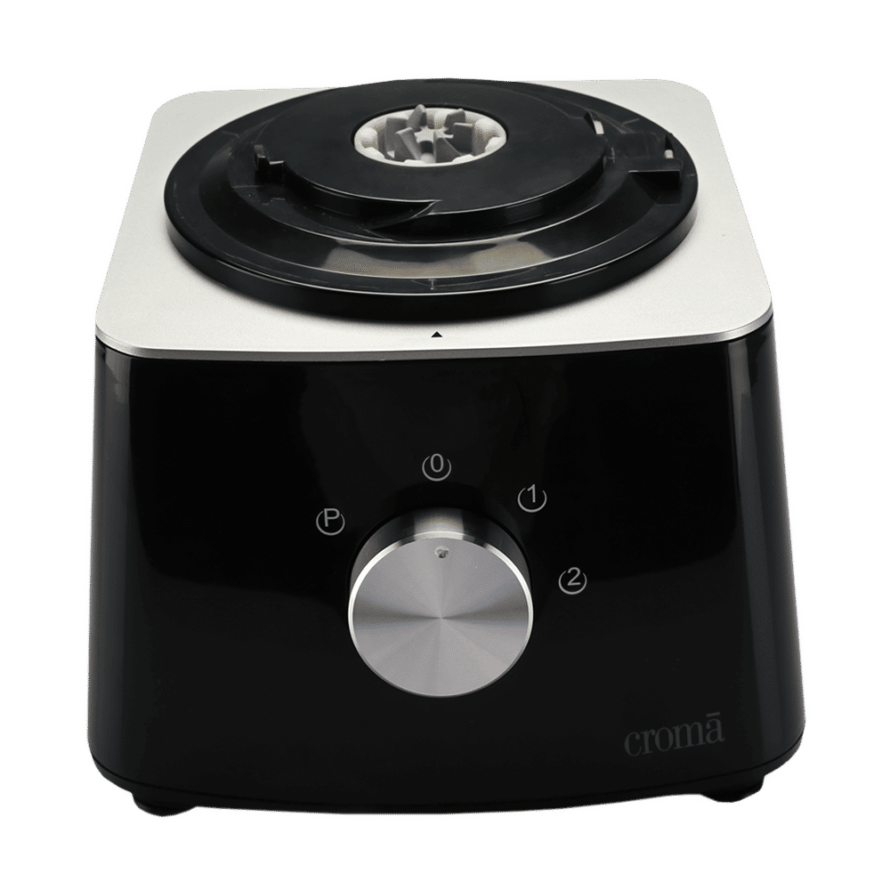 Buy Croma 800 Watt Food Processor with 2 Blades (Black) Online Croma